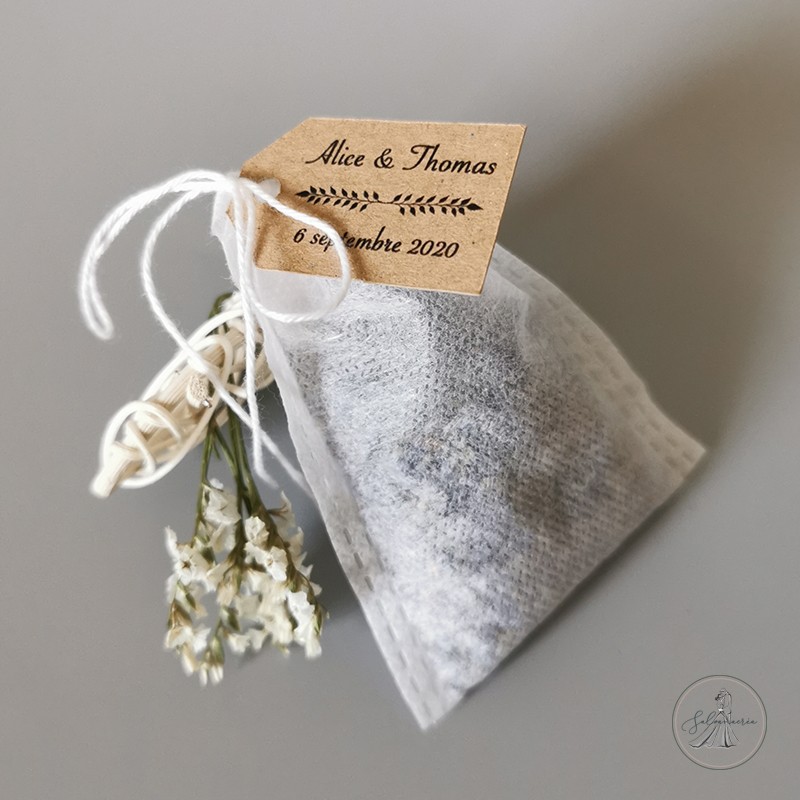 Sachet Biodégradable de Lavande personnalisé (par 10)