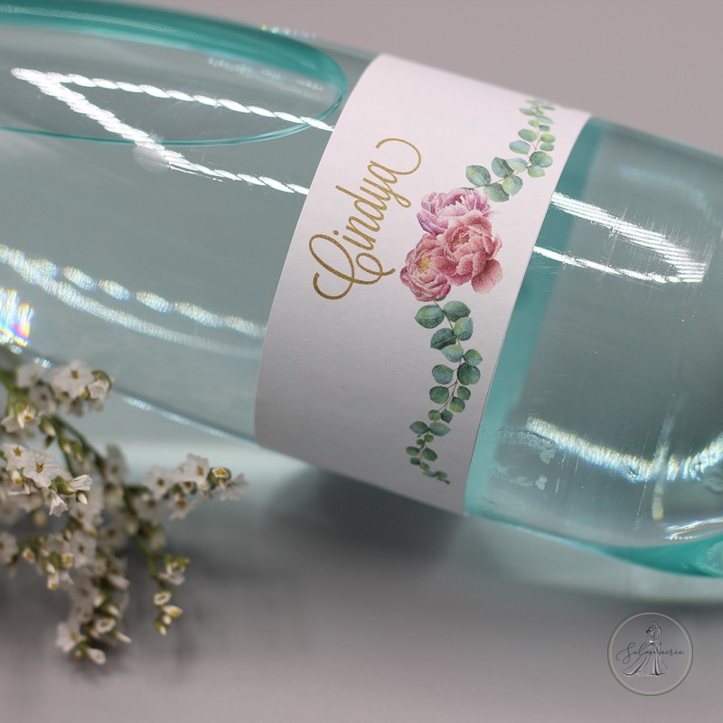 Étiquette Autocollante pour Bouteille personnalisée (par lot)