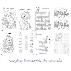 Livre De Coloriage Noir Et Blanc Pour Les Enfants De 6 Ans Un