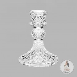 Bougeoir en verre