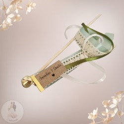 Bâton ruban (dont 1 dentelle)...