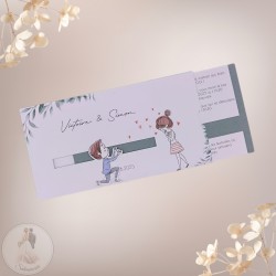 Faire-Part de mariage coulissant...