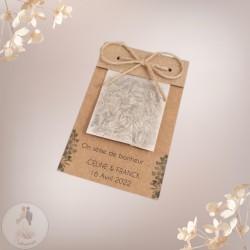 Sachet papier de Graines à semer...