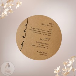 Menu Rond personnalisé