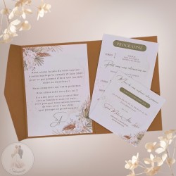 Faire-Part de mariage pochette...