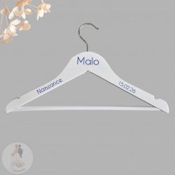 Cintre enfant bois blanc...