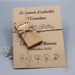 Livrets de coloriages couverture kraft